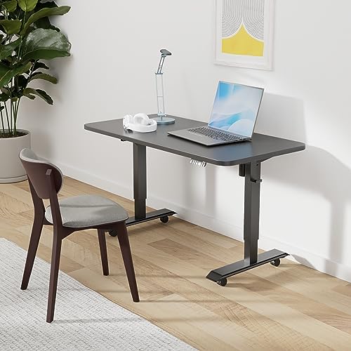 Monomi 48" x24“ Electric Height Adjustable Standing Desk,Black