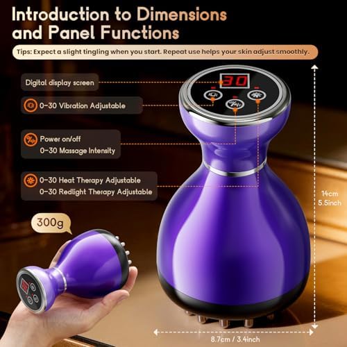 Lymphatic Drainage Massager 4-in-1 Anti-Cellulite Massage Tools