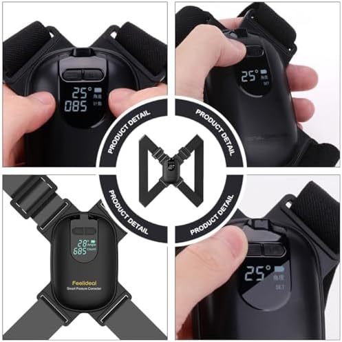Smart Hunchback Corrector Belt Vibration Sensor