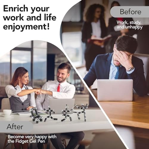 Fidget Pen Gift, Multifunction Stress Relief Fidget Toy for Teens and Men