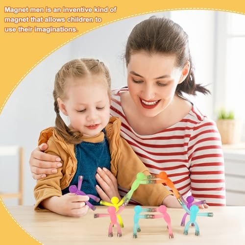 laleay Magnetic Men Fidget Toys, People Figures for Kids Adults Gifts