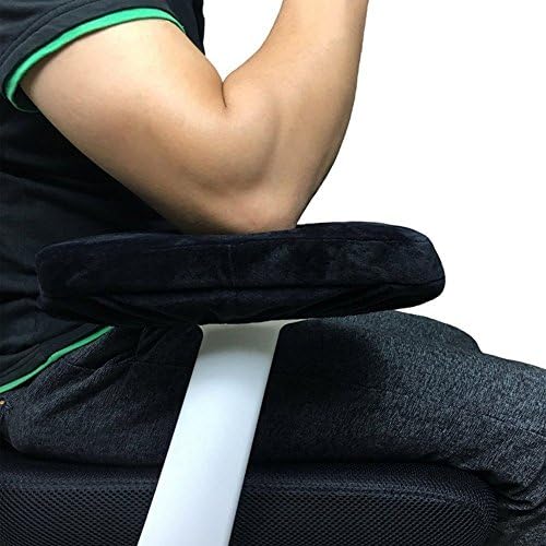 Chair Armrest Pads,Memory Foam Office Chair Arm Covers and Elbow Pillow for Elbows and Forearms Pressure Relief(Set of 2)