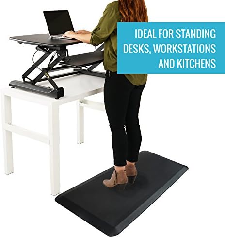 Anti Fatigue Floor Mat for Standing Desk– 3/4 Inch Thick Kitchen Mats Floor