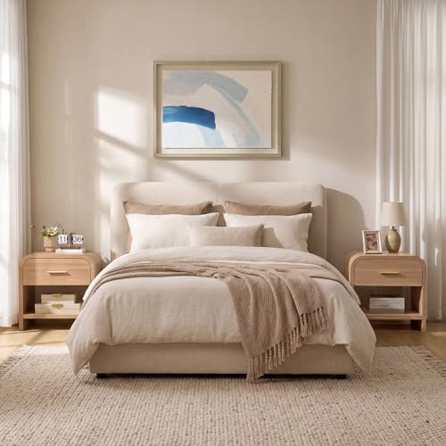 Night Stand, 1-Drawer and 1 Storage Shelf