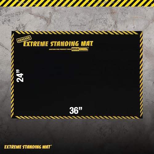 Standing Mat Anti-Fatigue for Work, 2' x 3' x 1", 6-Pack Foam Mats