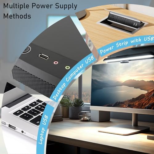 Monitor Light Bar, Computer Monitor Lamp for Eye Care, Home Office (13")