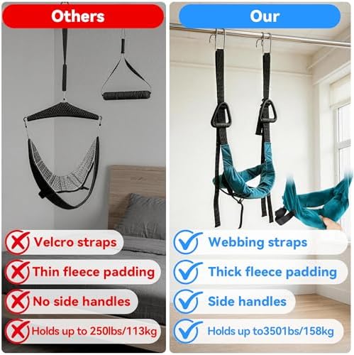 Neck Stretcher Cervical Traction Device, Over Door Design and Hook Design
