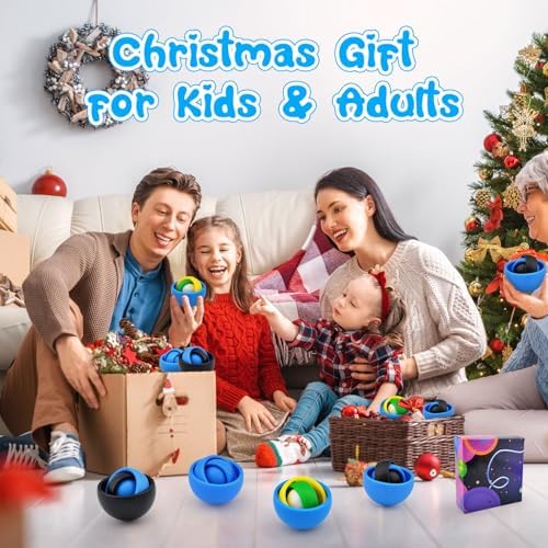 Fidget Toys Adults Pack, Fidget Spinner Set for Kids, Sensory Toys Boys Girls Teens Christmas Stocking Stuffers Party Favors, ADHD Autism Stress Relief Finger Toys, Gift for New Year