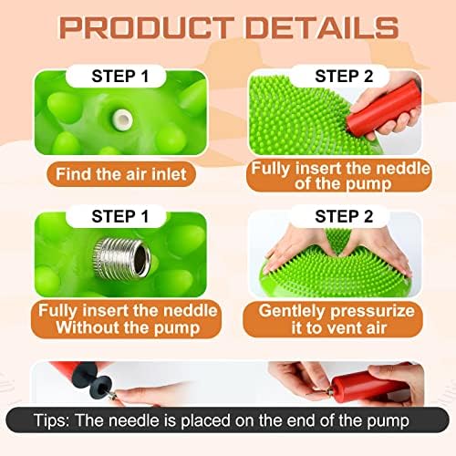 Amylove Wiggle Seat Inflated Wobble Cushion for Sensory Kid