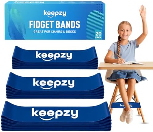Chair Bands for Kids with Fidgety Feet, Desk Bands for Classroom