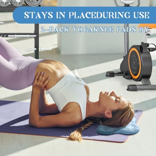 2-4 Pack Yoga Knee Pads, TPE Cushion for Pilates Exercise
