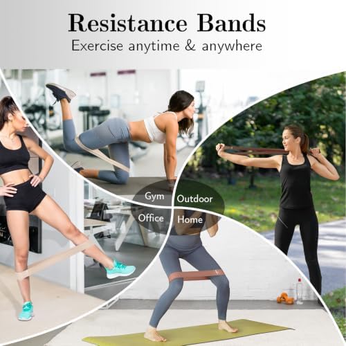Resistance Bands for Working Out, 5 Levels Elastic Exercise Bands