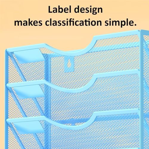 Kuntine.B Wall File Organizer Office Hanging Magazine Holder Wall File Organizer for Office Home