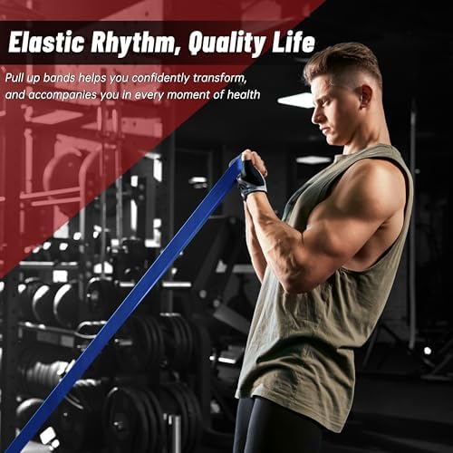 5-Level Resistance Bands for Working Out, Pull Up Assistance Bands