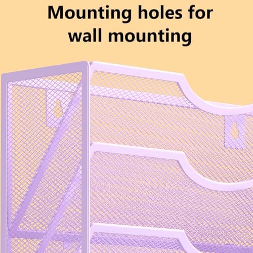 Kuntine.B Wall File Organizer Office Hanging Magazine Holder Wall File Organizer for Office Home