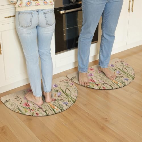 KIMODE Kitchen Mats for Floor Anti Fatigue, Cushioned Kitchen Floor Mats