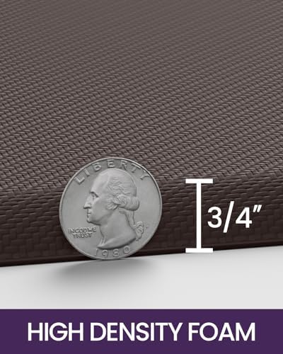 DEXI Anti Fatigue Kitchen Floor Mat Cushioned Standing Runner 70x20, Brown