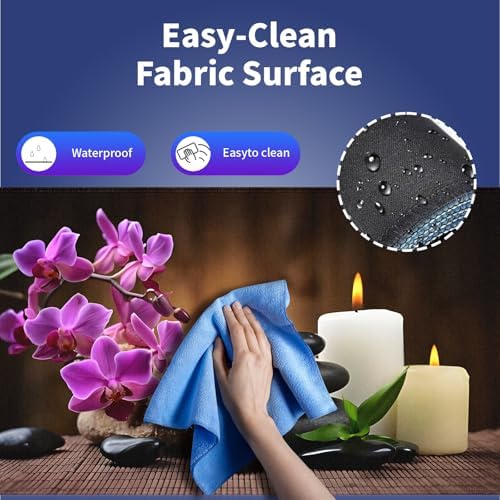 Tranquil Zen Spa Large Mouse Pad, Peaceful Scene Still Life Desk Mat