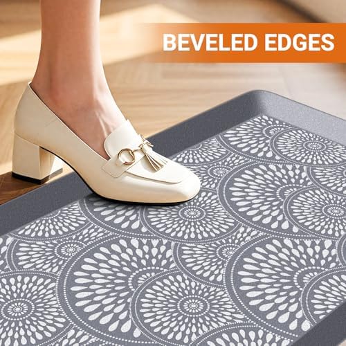 Mattitude 4/5 Inch Kitchen Mat, Waterproof Non-Slip Standing Mats and Rugs