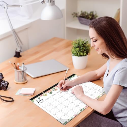 2027 Desk Calendar - Jan 2027 - Dec 2027, 12 Months Large Monthly Desk Calendar, 17" x 12", Desk Pad, Large Ruled Blocks, to-do List & Notes, Best Desk/Wall Calendar for Planning or Organizing