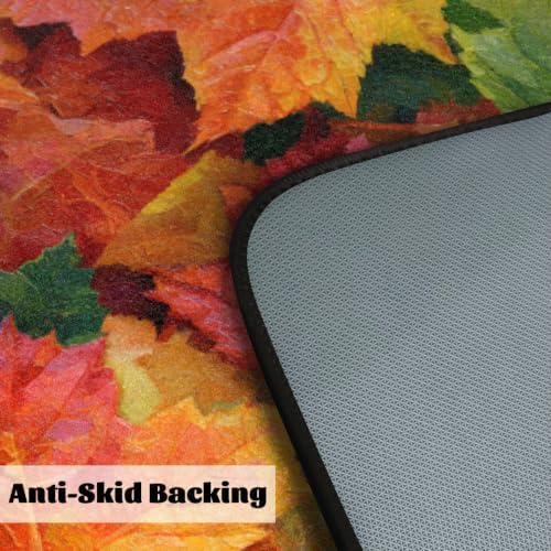 Autumn Kitchen Mats Cushioned Anti Fatigue Kitchen Rugs Non-Slip B-9