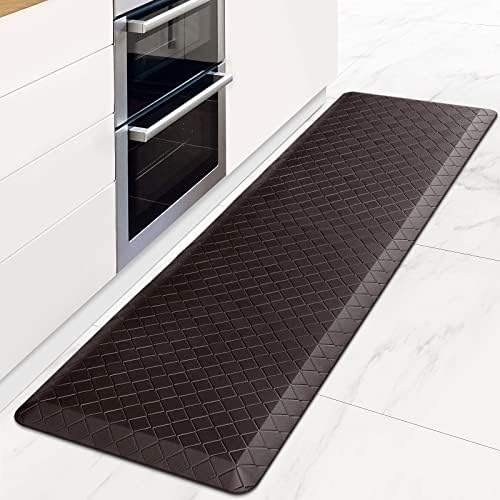 HappyTrends Kitchen Floor Mat - 4/5 Inch Thick Anti-Fatigue Kitchen Rug