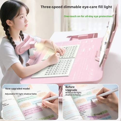 Ergonomic Desk Postures Corrector with Vibrations Alert Adjustable for Study Habits ABS Materials