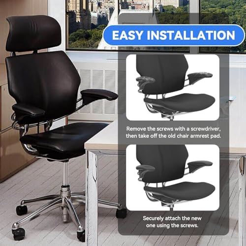 Arm Pads Replacement for Humanscale Freedom Office Chair