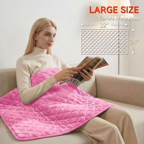 Focbeo King Size Heating Pad for Back 32"x24" Extra Large Heat Pad