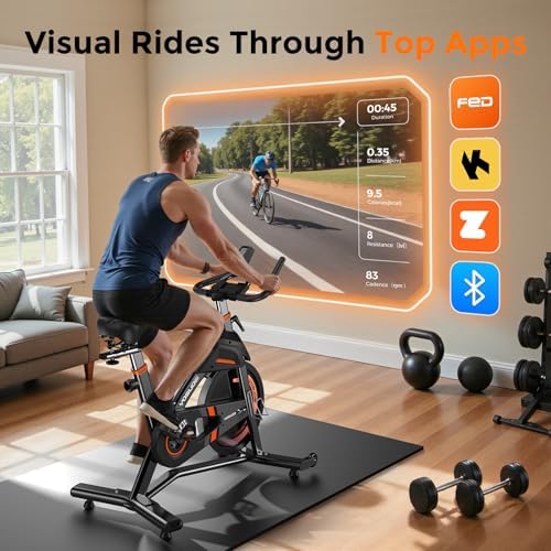 YOSUDA PRO Magnetic Exercise Bike 350 lbs Weight Capacity