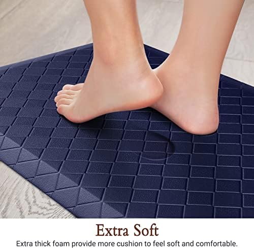 HappyTrends Kitchen Mats for Floor Cushioned Anti-Fatigue Kitchen Rugs