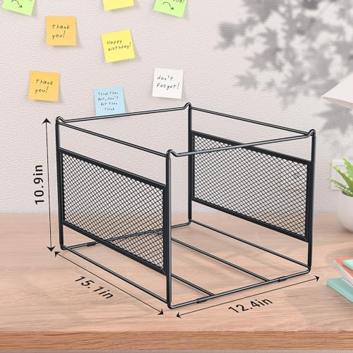 Letter/Legal Size Hanging File Folder Frame,Hanging Files Holder Rack for Desk Organizer,Hanging Folders Rails for Filing Cabinet Drawers Above 10" in Height,15.2" Lx12.4 Wx10 H