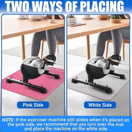 Non-Slip Workout Mat for Ellipse Leg Exercisers Ellipse Machine Mat