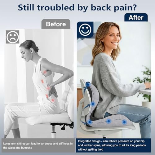 Car Seat Cushion for Long Driving, Office Chair Cushion