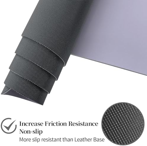 Keyboard and Mouse Pad, 3-in-1 Desk Mat Set Keyboard Wrist Rest