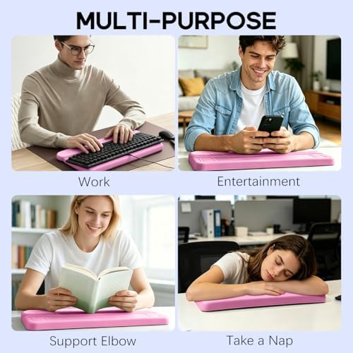 Wrist Rest with Keyboard Stand, Ergonomic Memory Foam Wrist Support
