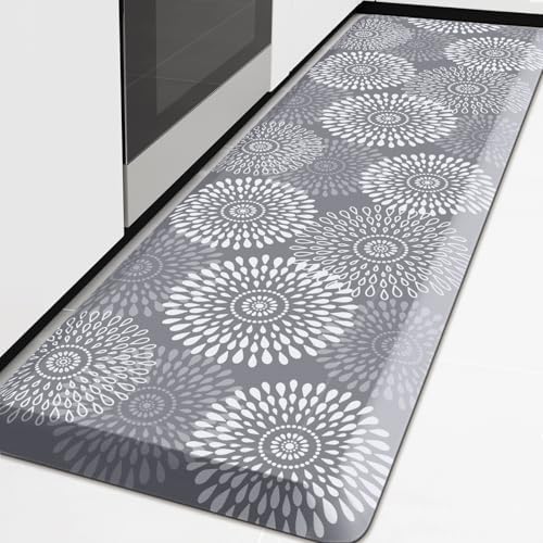 Kitchen Mat Water-Resistant Kitchen Rugs Cushioned Anti-Fatigue Floor Mat