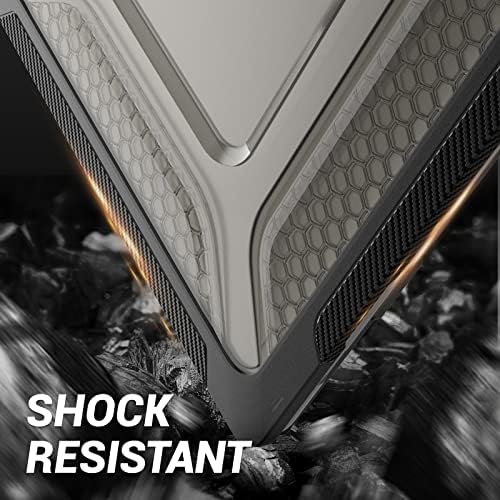 SEYMAC stock Case for MacBook Pro 16 inch, Shock-Absorbing Protection with Folding Stand &Mouse Pad Case for MacBook Pro 16 inch, Black
