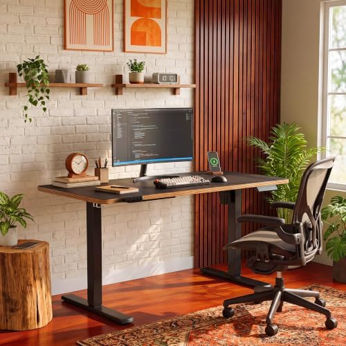 48 Inch Standing Desk with USB-C Port, Cable Management