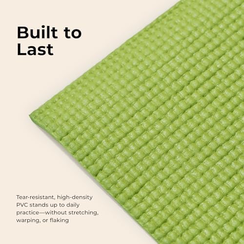 Sunny Health & Fitness Exercise Yoga Mats - Non-Slip Support for Home & Gym