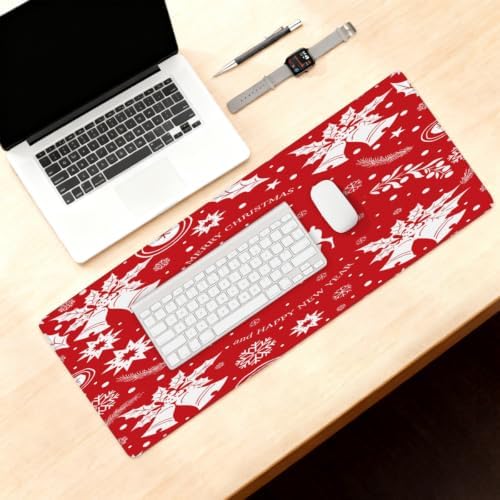 Christmas Large Mouse Pad Non-Slip Rubber Long Gaming Desk Mat
