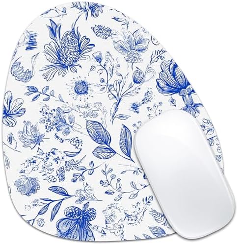 Water Drop Mouse Pad 7.3x8in Non-Slip for Laptop, Plants