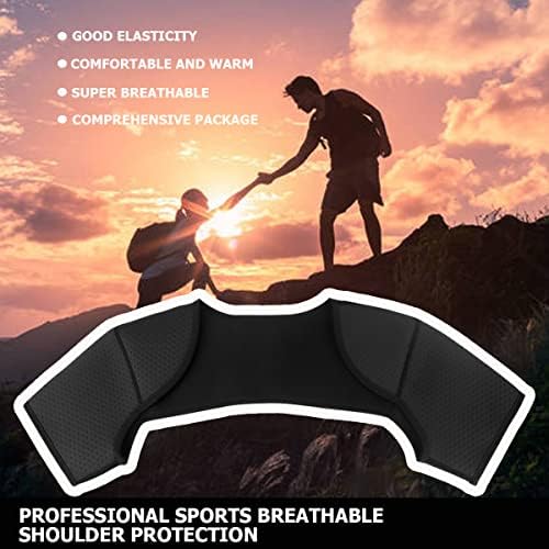 FERCAISH Double Shoulder Brace, Breathable Sports Protective Gear for Chronic Tendinitis Pain Relief, Shoulder Strap Brace for Sleeping Outdoor Lifting Sports(M)