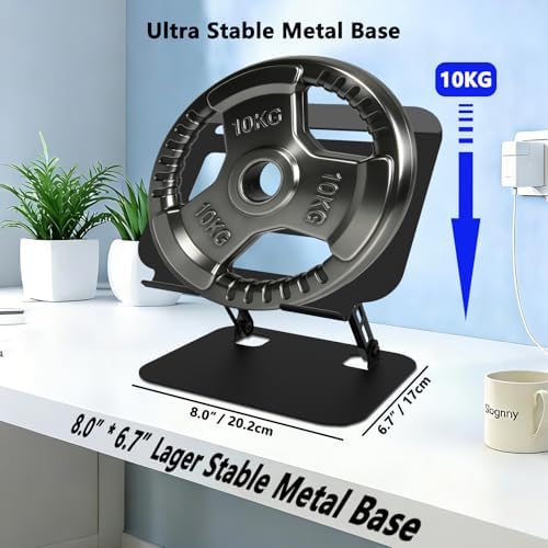 Adjustable Laptop Stand for Desk, Black