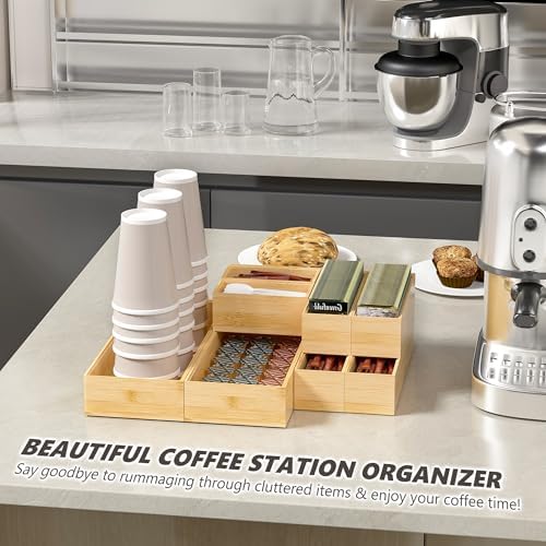 Bamboo Kitchen Drawer Organizer, Deep 2-Pack, 9" x 3" x 2.5"