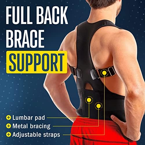 FlexGuard Posture Corrector for Women and Men (Large (Pack of 1))