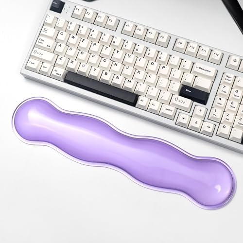 Gel Keyboard Wrist Rest, Purple Wrist Pad for Computer Keyboard