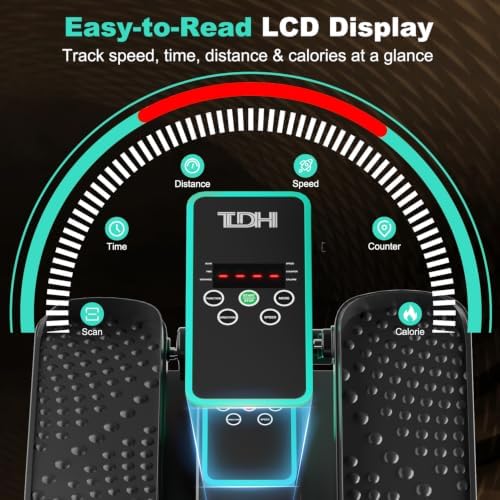 TDH Under Desk Elliptical Machine Leg Exerciser Electric