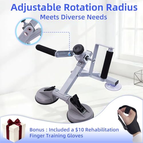 Hand Cycle for Physical Therapy, 4 Modes Arm Bicycle Exerciser