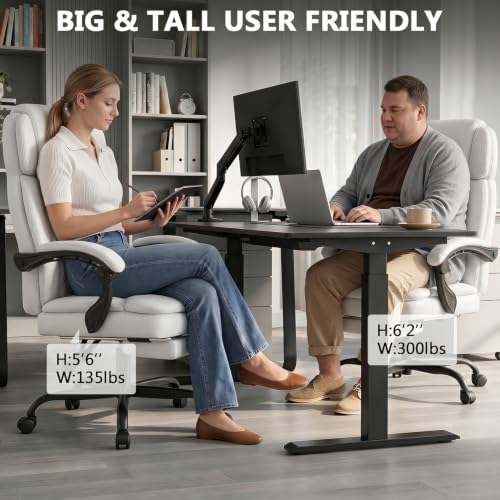 Big and Tall Office Chair, Home Office Desk Chairs,Executive Computer Chair